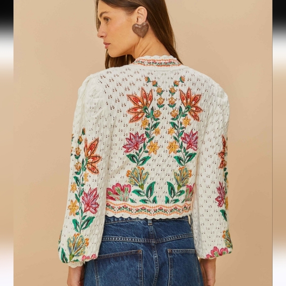 Farm Rio Garden Cardigan - Picture 3 of 3